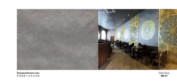 Dark grey DG07 - Design concrete paint