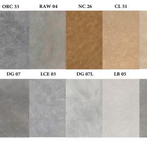 Bảng màu sơn hiệu ứng bê tông Conpa 2022 1