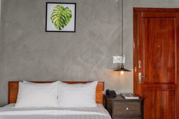 Sơn hiệu ứng bê tông trang trí khách sạn Danati