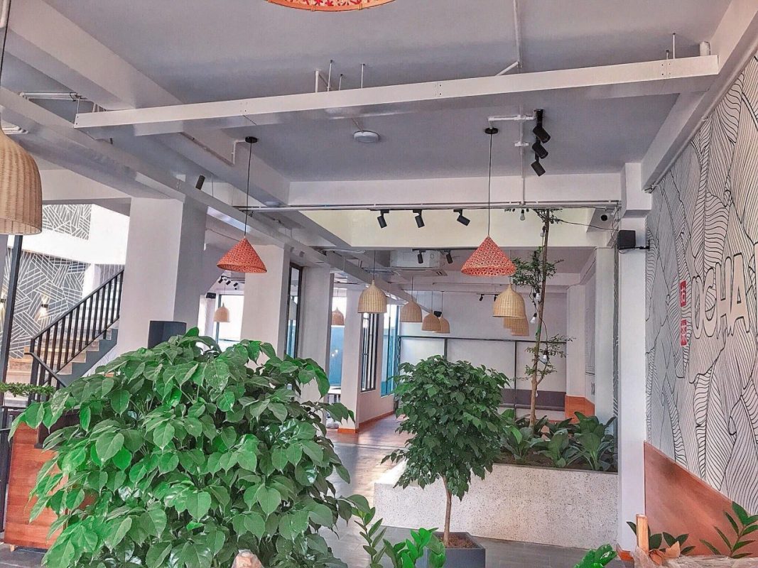 sơn hiệu ứng quán cà phê