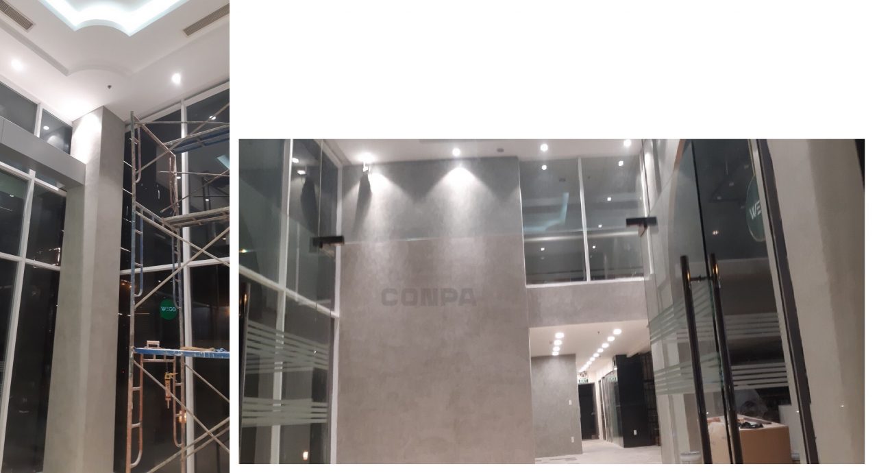 sơn hiệu ứng quán cà phê 3
