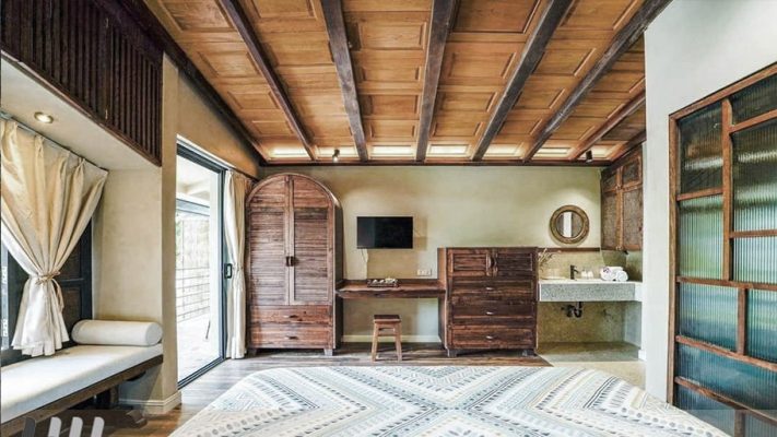 Sơn bê tông Conpa trong phong cách đồng quê - Mây Casa Đà Nẵng