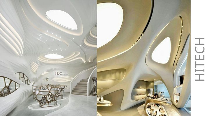 Phong cách công nghệ hiện đại Hitech