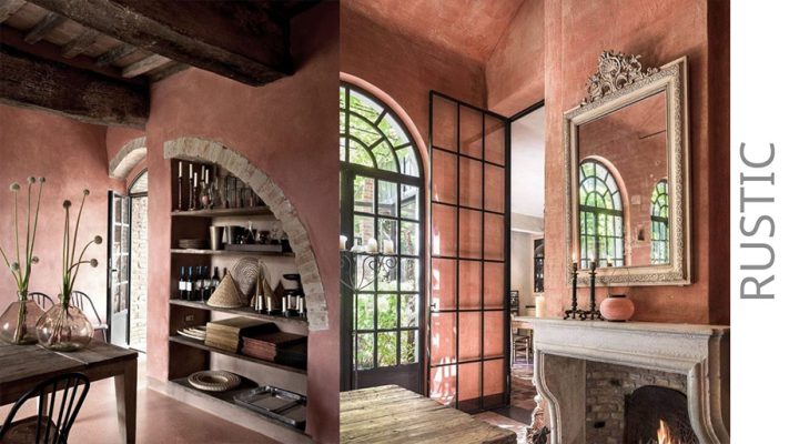 Phong cách Rustic mộc mạc