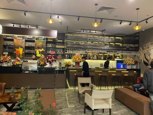 quầy pha chế majori coffee flc quy nhơn