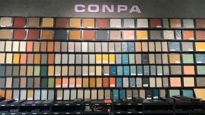 Hơn 250+ mẫu thực được trưng bày tại showroom