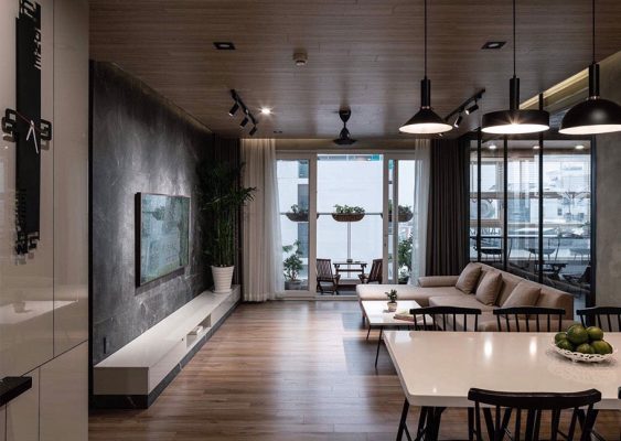 Sơn giả bê tông chung cư