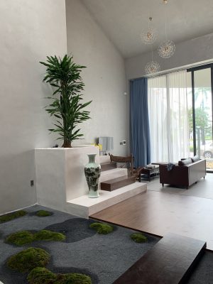 phòng khách villa anh lộc đà nẵng