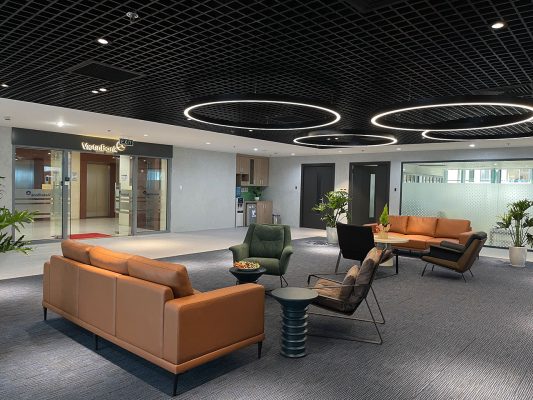 phòng tiếp khách hàng Vietinbank Sông Hàn Đà Nẵng