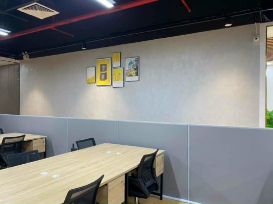 sơn giả bê tông văn phòng bin corporation