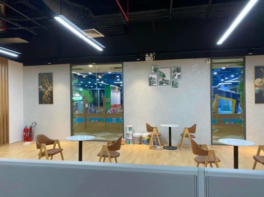 thi công sơn bê tông conpa tại văn phòng bin corporation group