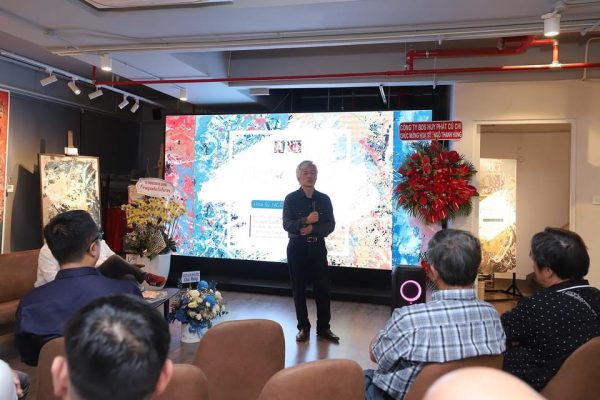 khai mạc triển lãm dòng chảy họa sĩ Ngô Thanh Hùng