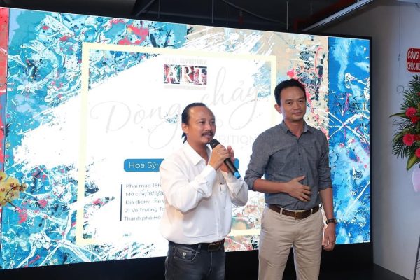 sơn Conpa tài trợ triển lãm dòng chảy họa sĩ Ngô Thanh Hùng