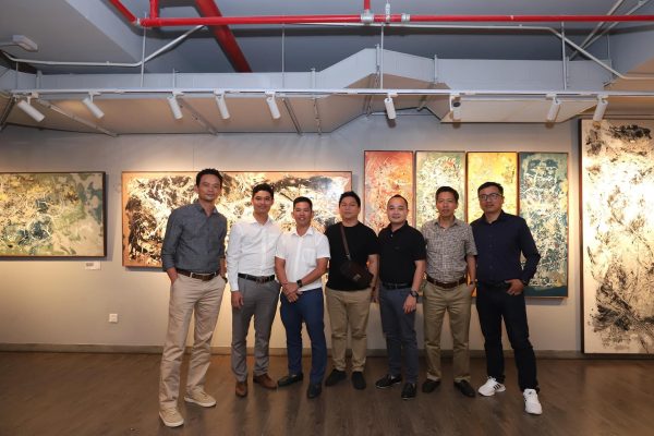 triển lãm tranh sơn mài dòng chảy họa sĩ ngô thanh hùng