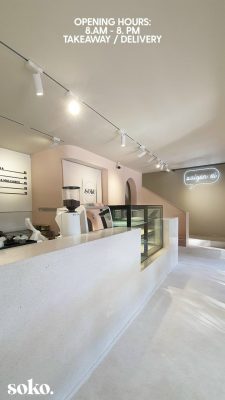 quầy pha chế SOKO Cake Bake & Brunch