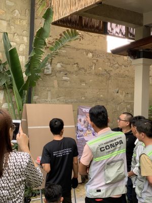 workshop training sản phẩm sơn cát conpa 2023