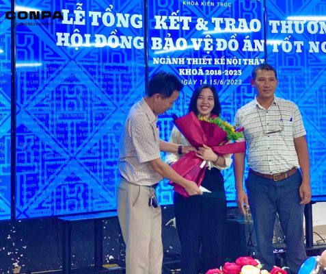 conpa trao thưởng đồ an xuất sắc ngành thiết kế nội thất