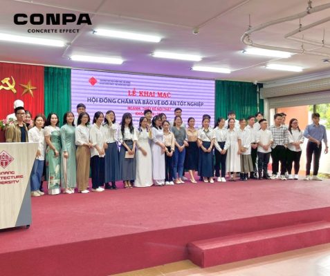 lễ tổng kết đồ án ngành thiết kế nội thất đại học kiến trúc đà nẵng