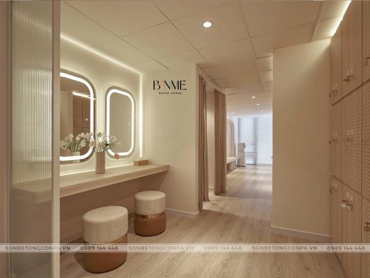 Khu vực Locker và WC