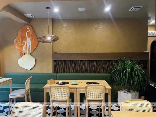 Một góc đẹp của nhà hàng