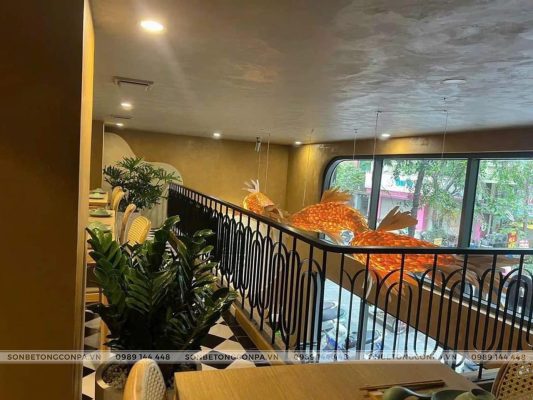 Phong cách độc đáo kết hợp màu sơn và thiết kế