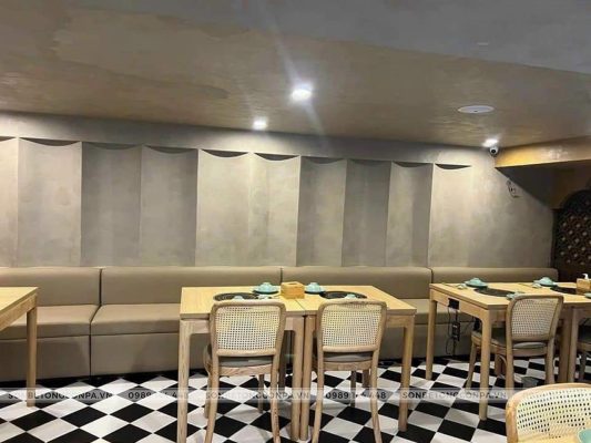 Sơn hiệu ứng ở đa dạng thiết kế không gian