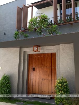 Sự kết hợp giữa thiên nhiên và màu sắc
