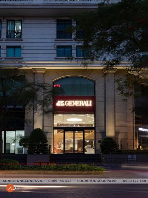 Văn phòng GENERALI từ bên ngoài