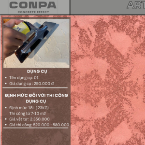 dụng cụ sơn cát conpa 01