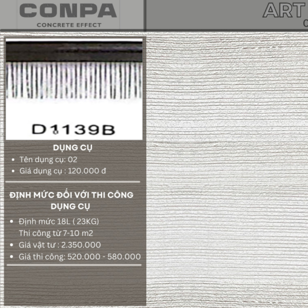 dụng cụ sơn cát conpa 02