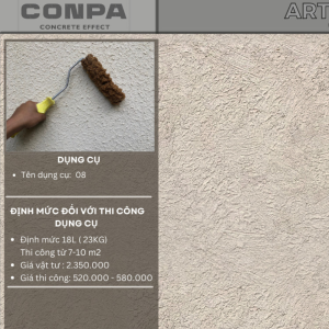 dụng cụ sơn cát conpa 08