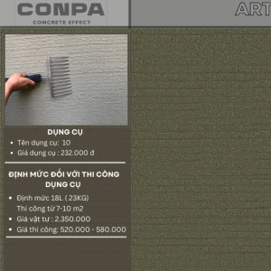 dụng cụ sơn cát conpa 10