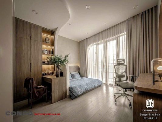 Phòng ngủ hiện đại cổ điển