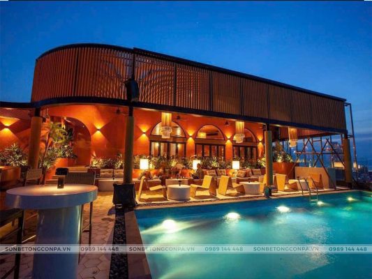 Không gian hoàn thiện của công trình