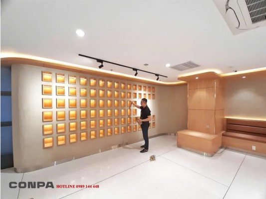 Conpa góp phần tạo điểm nhấn cho tường và nội thất