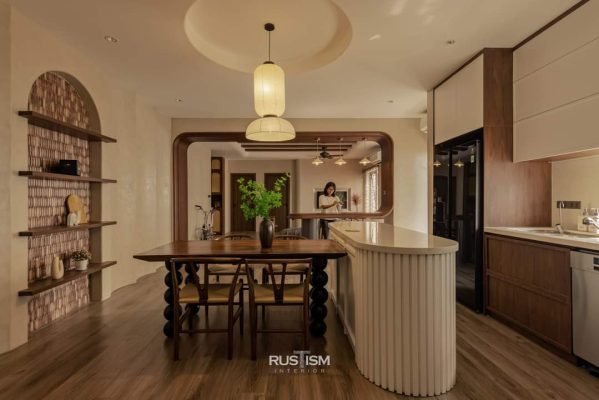 Phòng bếp căn hộ Pháp Vân Hà Nội