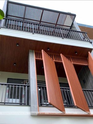 View nhà phố Đà Nẵng nhìn từ bên ngoài