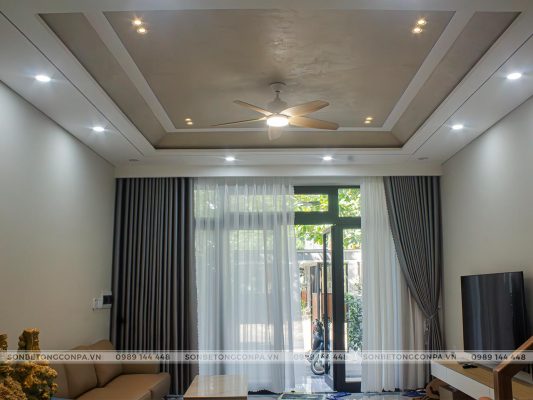View phòng khách từ bên trong