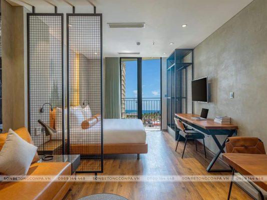 Sơn hiệu ứng bê tông Conpa cho căn hộ