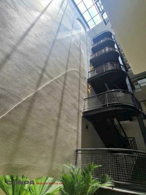 Sơn hiệu ứng bê tông Conpa cho công trình khách sạn