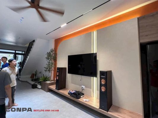 Sơn hiệu ứng cho nhà phố - Sơn Conpa