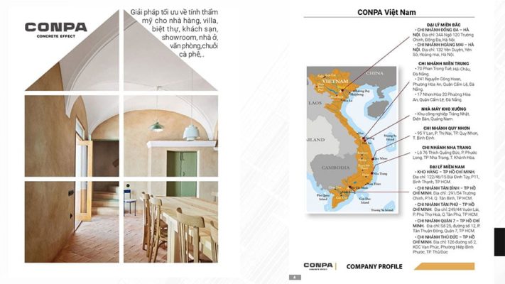 Địa chỉ hệ thống đại lý Sơn Conpa