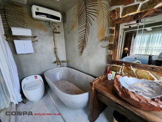 Không gian phòng tắm của phòng