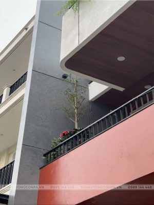 Sơn hiệu ứng giả bê tông độc đáo