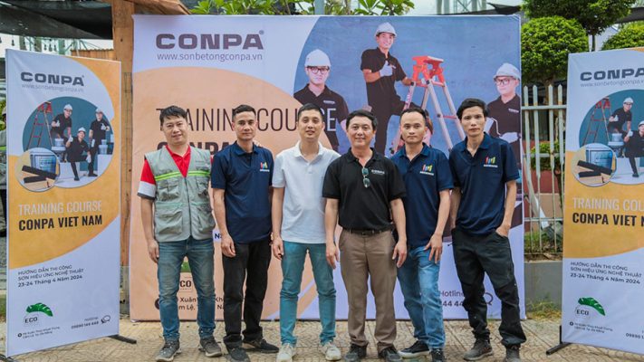 Hình ảnh đại diện Conpa và đại lý, đội thợ Conpa