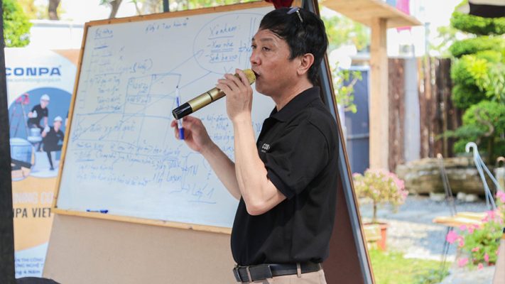 Hướng dẫn lý thuyết các bước trong quy trình thi công