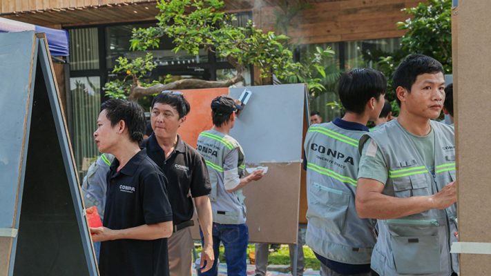 Thợ thực hành kỹ thuật sơn