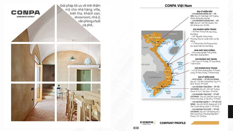 Công ty cung cấp sơn hiệu ứng uy tín Conpa