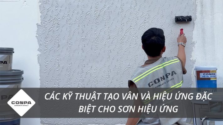 Kỹ thuật tạo vân sơn hiệu ứng