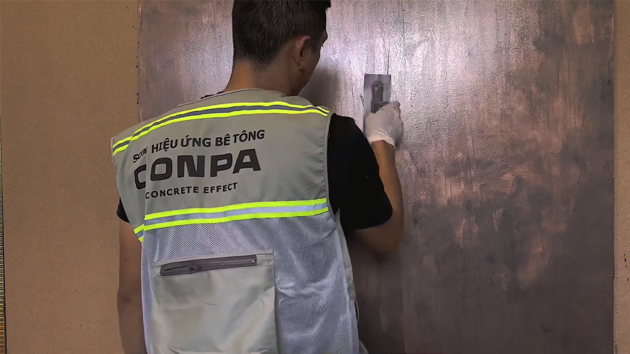 Lưu ý khi tạo vân và hiệu ứng đặc biệt cho sơn hiệu ứng
